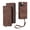 Brown, variant on Magnetic Wallet Case for iPhone 13 Pro Flip Case, Luxury PU Leather Cover ID Cash Credit Card Slots Holder Carrying Pouch Folio Flip Case for Apple iPhone iPhone 13 Pro ,Red
