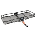 thumbnail image 3 of Pro Series Rambler Trailer Mounted Hitch Cargo Carrier Basket + LED Light Kit, 3 of 8