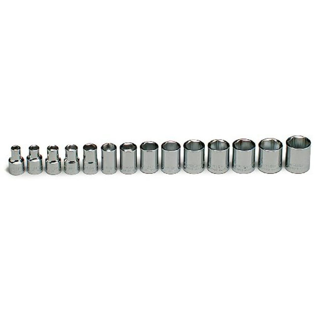 Wright Tool 354 3/8" Drive, Metric Socket Set 6mm - 19mm (14-Piece)