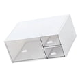 thumbnail image 1 of Large Desk Organizer Drawers, Transparent Stylish Convenient Ample Space Cosmetic Storage Bins  for Bathroom, 1 of 7
