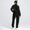 thumbnail image 6 of SUNBS Women's Sweatsuits 2 Piece Outfits Long Sleeve Half Zip Pullover and Baggy Sweatpants with Pockets, 6 of 6