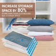 thumbnail image 2 of XINQIHANG Vacuum Storage Bags, 10 Small Space Saver Bags Vacuum Seal Bags with Pump, Space Bags, Vacuum Sealer Bags for Clothes, Comforters, Blankets, Bedding, 2 of 7