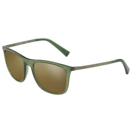 DOLCE & GABBANA Sunglasses DG6106 3068Y8 Transparent Green 55MM