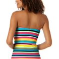 thumbnail image 2 of Anne Cole womens  Twist Front Shirred Bandeaukini, XS, 2 of 2