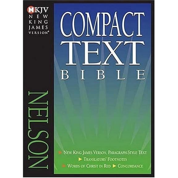 Pre-Owned Compact Text Bible-NKJV (Paperback) 0718002377 9780718002374