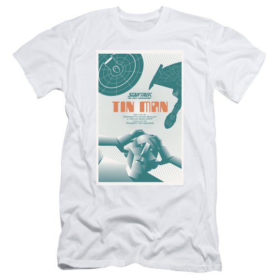 Star Trek Tng Season 3 Episode 20 Adult 30/1 T-Shirt White