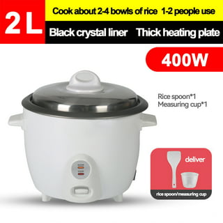 Rise by Dash Mini Rice Cooker 2 Cups - Removable Non-Stick - Soups, Grains & Oatmeal - New, Blue