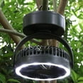 thumbnail image 2 of Dioche Durable 3 In 1 USB Charging Portable Power Bank Fan Light Multifunctional Camping Fan Lamp, 2 of 8