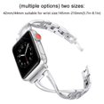 thumbnail image 4 of Banda Compatible para Apple Watch Bands 38mm 42mm iwatch Bands para mujer Joyería Correa de pulsera de metal, reemplazo de pulsera Xemadio 2033275-6, 4 of 9