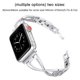 thumbnail image 4 of Banda Compatible para Apple Watch Bands 38mm 42mm iwatch Bands para mujer Joyería Correa de pulsera de metal, reemplazo de pulsera Adepaton 2033275-6, 4 of 9