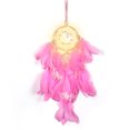 thumbnail image 2 of Mistaha Attrape-Rêves LED Fait Main Attrape-Rêves pour Décoration Murale avec Plumes pour Chambre de Bébé Chambre Fête Mariage, 2 of 8