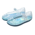 thumbnail image 7 of Fnooota Girls Jelly Sandals, Adjustable Strap Non Slip Gifts Closed Toe Summer Shoes Blue Size 10.5（Little Kids), 7 of 7