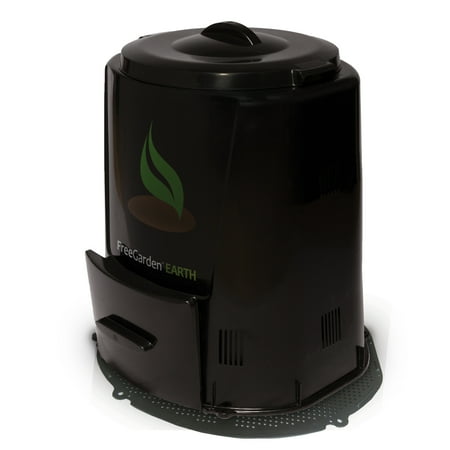 Enviro World 82 Gal. Compost Bin, Multiple Options - Black 