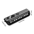 thumbnail image 3 of Car Temporary Parking Card Plate,Car Parking Phone Number Plate with Safety Hammer,Cars Dashboard Hidden Phone Number Plate,Car Park Stop Sticker Display Automobile Parking Gadgets Accessories, 3 of 8