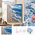 thumbnail image 2 of 5D Diamond Art Pearl Painting Kits for Adults,Special Shape Diamond Art Kits for Wave, DIY 3D Plastic Pearl Painting Kit for Home Wall Decoration 12 × 16 inch, 2 of 8