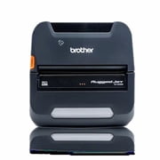 Brother RuggedJet RJ-4230BL Mobile Direct Thermal Label Printer – 4" Portable Bluetooth Monochrome Printer, Rugged Design for Industrial Use