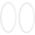 thumbnail image 1 of OUNONA 2Pcs Transparent Pressure Cooker Silicone Sealing Rings Practical and Easy to Clean, 1 of 8