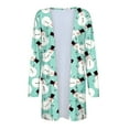 thumbnail image 5 of Aloohaidyvio Christmas Tops,Womens Christmas Casual Long Sleeve Pocket Cardigan Jacket Tops, 5 of 6