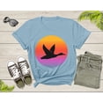 thumbnail image 3 of Cool Flying Duck Animal Silhouette at Sunset Nature Bird T-Shirt Duck Bird T Shirt for Men Women Kids Boys Girls Duck Hunting Hunter Gift, 3 of 8