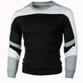 thumbnail image 2 of Men's Long Sleeve T Shirt Comfortable Autumn Casual Wear Breathable Athletic Top for Sports and Daily Use Men's Lightweight Crewneck Tee Tops, 2 of 4