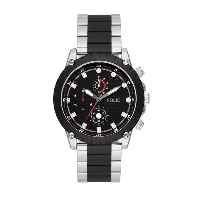 Reloj Folio Mass Market SINGLE WATCH FMDFL5049 para caballero Color PLATEADO