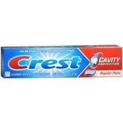 Crest Toothpaste, Cavity Protection Regular Paste, 4.6 oz. (Pack of 2)
