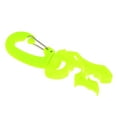 thumbnail image 1 of Soporte de manguera doble BCD de buceo de 100 mm con clip giratorio y plegable amarillo Cola Clip de manguera de buceo, 1 of 6