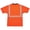 Orange, variant on Type R Class 2 Black Bottom Front Performance T-Shirt, Orange - 4XL