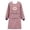 Red, variant on XKHAZA Aprons for Women with Pockets, Cotton and Linen Long Sleeve Aprons,Chef Cooking Cute Work Apron for Teens Adult Smock