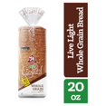 Aunt Millie's Live Light! Whole Grain Bread Loaf, 20 oz, 24 ct