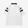 thumbnail image 4 of ylioge Mens Golf Tees Shirts on Clearance M-4X Plus Size Short Sleeve T-Shirts Button Collared Casual Color-Block Pullover Slim Breathable Workout Tops, 4 of 4