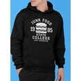 thumbnail image 2 of Junk Food State College Hoodie Men -Image by Shutterstock, Male Large, 2 of 4