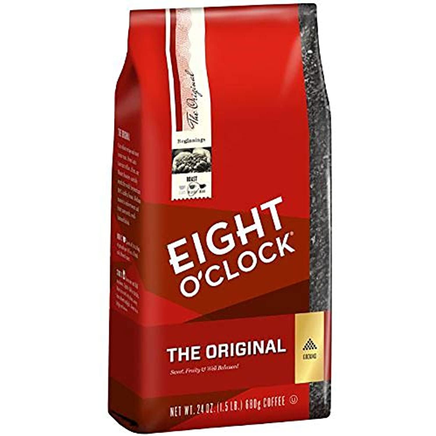 Eight Oclock Coffee Ground Coffee, The Original, 24 Oz