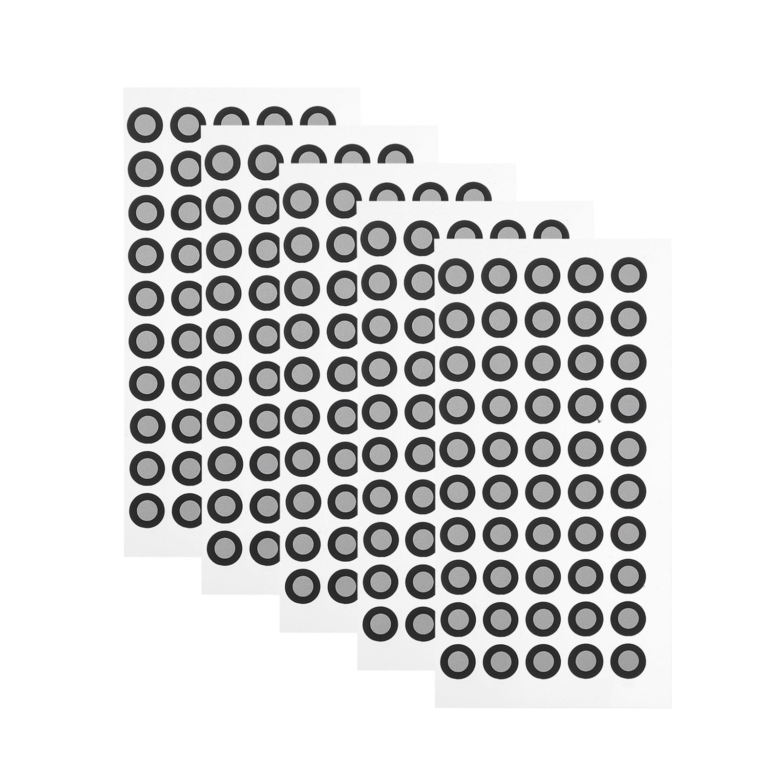 5 Sheets Positioning Targets For 3D Scaner,Reference Point Diffuse Reflection Markers For 3D Scanner ,Accurate Tracking Dots