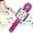 Pink, variant on Wireless Bluetooth Karaoke Microphone for Kids, 5-in-1 Portable Handheld Karaoke Mic Speaker Player Recorder with Adjustable Remix FM Radio for Kids Girls Boys Teens Birthday (858-Blue)