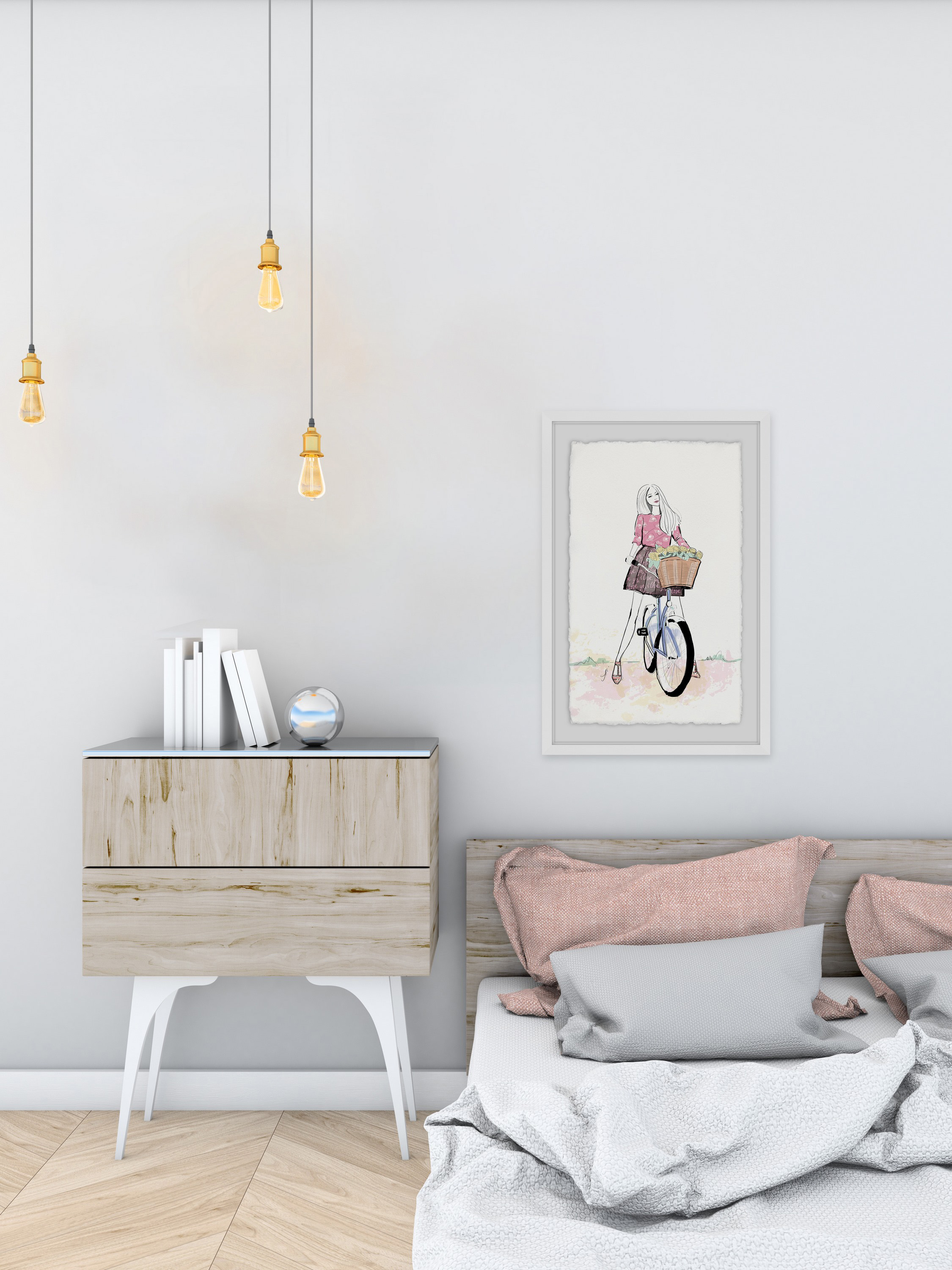 Kymberly Framed Painting Print