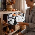 thumbnail image 7 of Halloween Storage Basket Large Capacity Foldable Canvas Organizer 14x10x8in with Handle for Home Closet Decor by OVFUIZ, 7 of 7