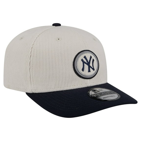 Men's New Era Cream New York Yankees Loyal 9SEVENTY Adjustable Hat