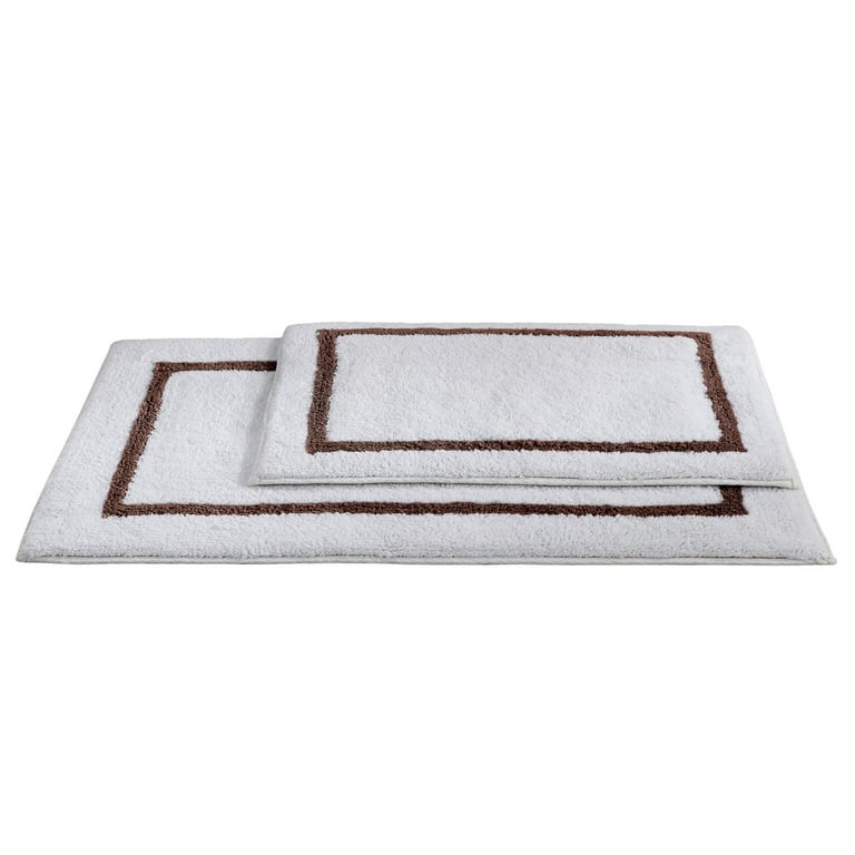 Tache 2 Piece Bathroom Contour Rug Bath Mat (2PCMF)