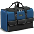 thumbnail image 2 of New Square Tool Bag with 30% More Capacity Waterproof Multi Pockets Tool Organizer Tool Pouch for Electrician Tools, 2 of 7