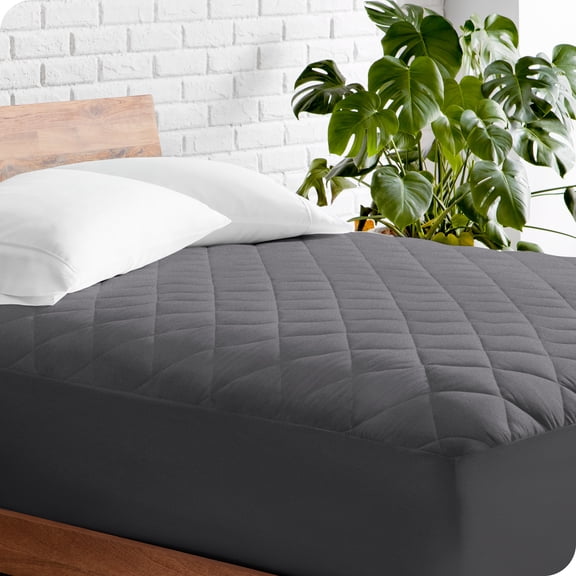 Funda Acolchada para Colchón Bare Home Funda Refrescante para Colchón Tamaño Twin-XL Gris
