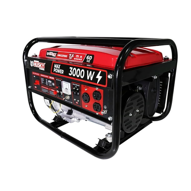 Generador Portátil A Gasolina SWEDISH HUSKY POWER 2.8-3 Kw HKG3100