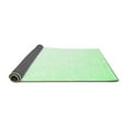 thumbnail image 2 of Ahgly Company Indoor Square Solid Emerald Green Modern Area Rugs, 3' Square, 2 of 4
