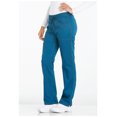 thumbnail image 7 of Dickies Essence Medical Scrubs Pant for Women Mid Rise Straight Leg Drawstring Plus Size DK106, 4XL, Caribbean Blue, 7 of 7
