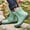 Green, variant on Women's Boots Waterproof Ankle Rain Boots Non-Slip Rubber Boot Outdoor Work Shoes for Boating Gardening Farming Gardening Yard Farm Work