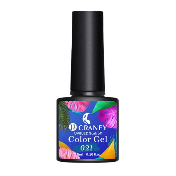 Esmalte de uñas en gel de 96 colores, 7,5 ml por frasco, fototerapia removible.