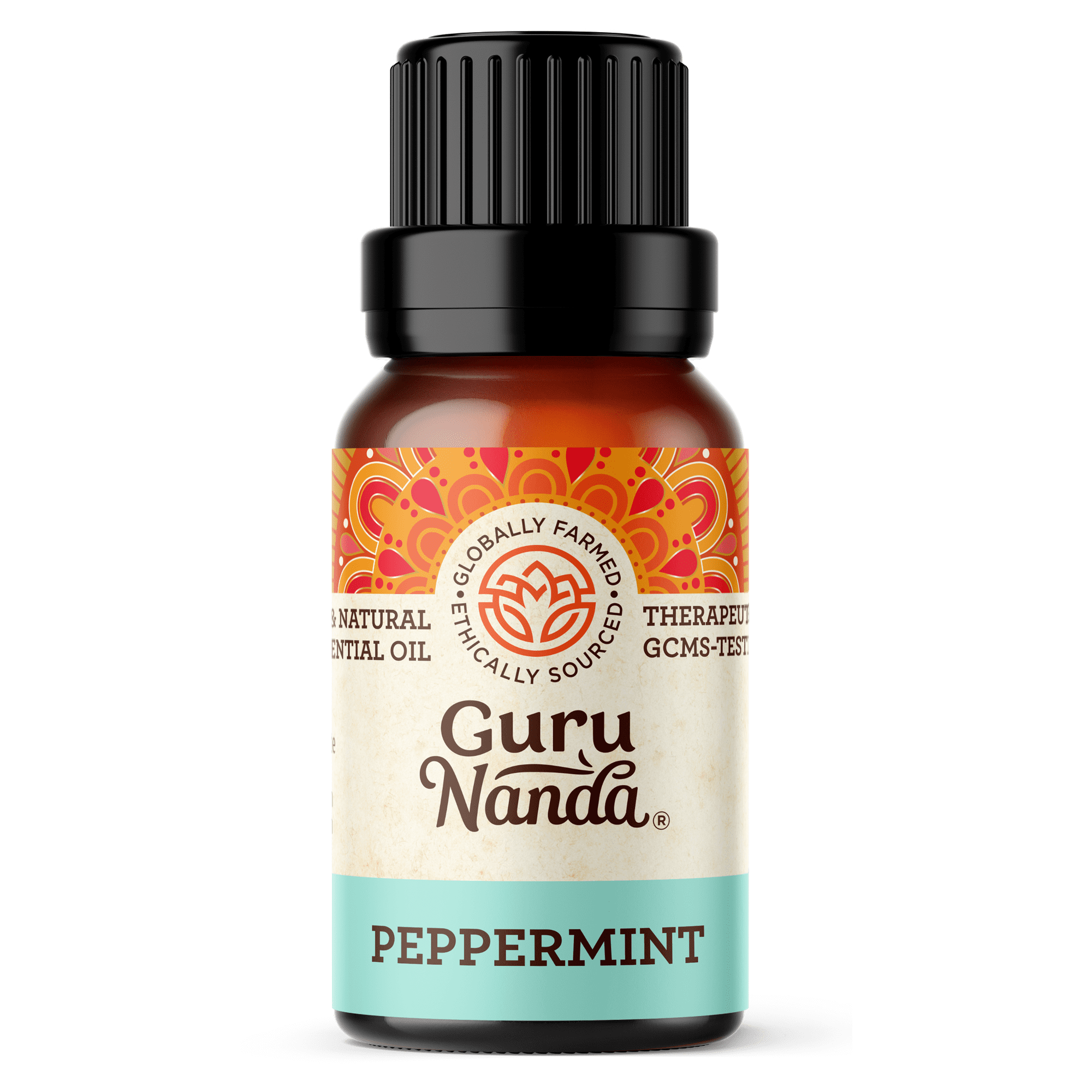 GuruNanda, 100% Pure and Natural Peppermint Oil, Aromatherapy, 15ml