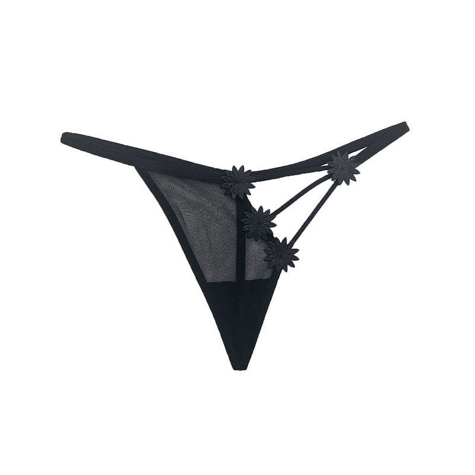 Black C String Underwear for Women – Nightytonight