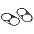 thumbnail image 3 of Interior Outlet Frame,2pcs Carbon Fiber Front Car Inner Decoration Air Vent Outlet Trim Tried and Trusted, 3 of 8