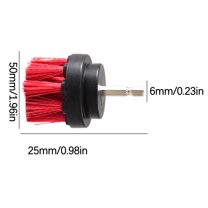 OAVQHLG3B Drill Brush Attachment , All Purpose Power Clean Scrubber Brush for Bathroom, Kitchen,Grout,Tub,Tile,Corners, Auto